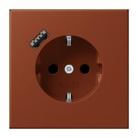 Jung LC1520-18A247 SCHUKO-Steckdose mit USB Typ A LC4320D
