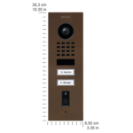 DoorBird D1102FV Fingerprint 50 Unterputz IP Video Türsprechanlage – Echte Baubronze
