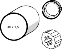 Somfy Adapter LS 40 40x1,5 9147330