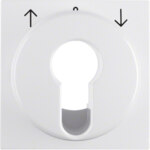 Berker 15088989 Zstück Jal/SchlüsselSchal S.1 IP44 polarweiß glänzend