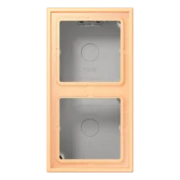 Jung LC 582 A 258 AP-Kappe 2-fach Duroplast lackiert Serie LS terre sienne claire 59