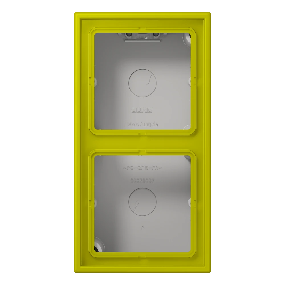 Jung Jung LC 582 A 249 AP-Kappe 2-fach Duroplast lackiert Serie LS vertikal olive vif (4320F)