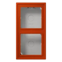 Jung LC 582 A 244 AP-Kappe 2-fach Duroplast lackiert Serie LS rouge vermillon 59