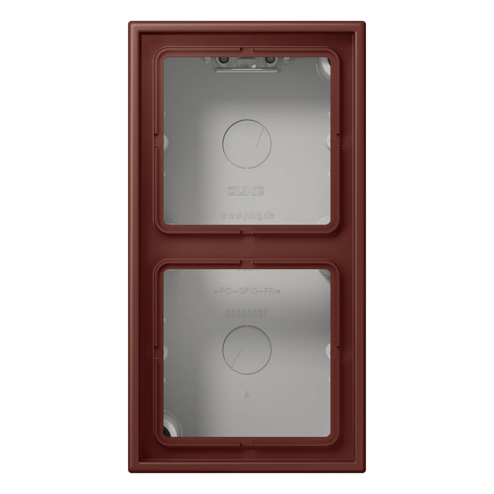Jung Jung LC 582 A 235 AP-Kappe 2-fach Duroplast lackiert Serie LS terre sienne brûlée 31