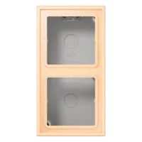 Jung LC 582 A 223 AP-Kappe 2-fach Duroplast lackiert Serie LS ocre (32060)