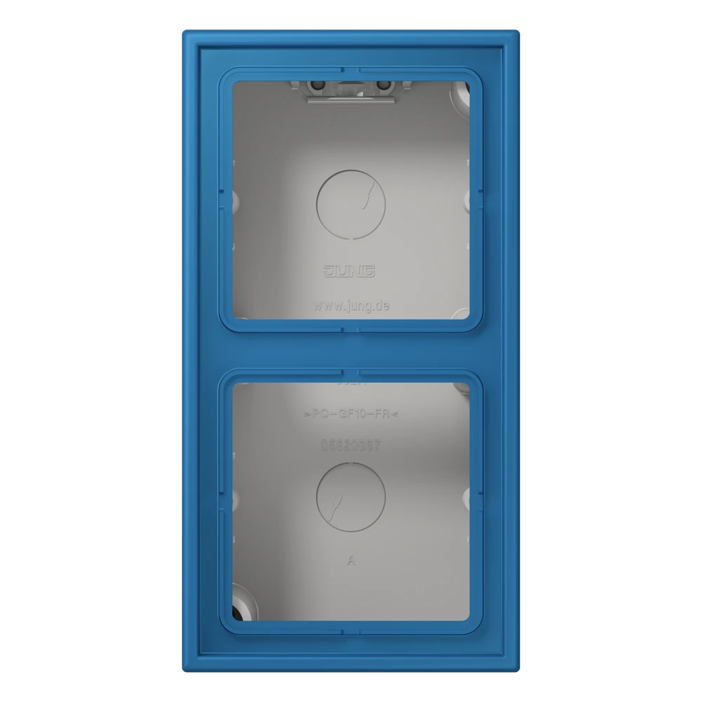 Jung Jung LC 582 A 211 AP-Kappe 2-fach Duroplast lackiert Serie LS bleu céruléen 31
