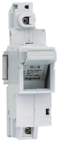 Legrand 021604 Sicherungstrenner SP58 3-polig für Zylindersich. 22x58mm für Tragschienen