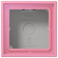Jung LC 581 A 246 AP-Kappe 1-fach Duroplast lackiert Serie LS rose vif (4320C)