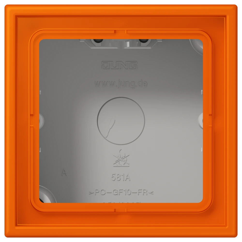 Jung Jung LC 581 A 224 AP-Kappe 1-fach Duroplast lackiert Serie LS org (32080)