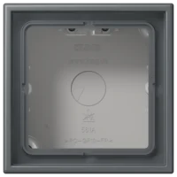 Jung LC 581 A 202 AP-Kappe 1-fach Duroplast lackiert Serie LS gris foncé 31 (32010)