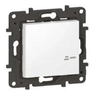 Legrand 863606 Niloe Step with Netatmo Wandsender Licht 1-Fach Ultraweiß