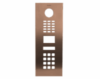 DoorBird D2101KV Frontblende – Bronze-Optik (PVD)