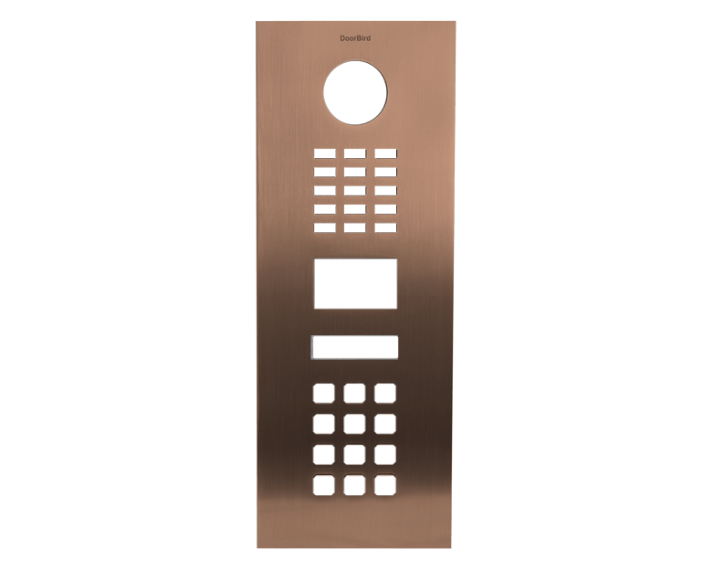 Doorbird DoorBird D2101KV Frontblende – Bronze-Optik (PVD)