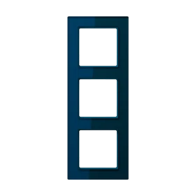 Jung Jung AC583GLNB Glasrahmen 3-fach senkrecht eu waagerecht e Montage Glas A CREATIO