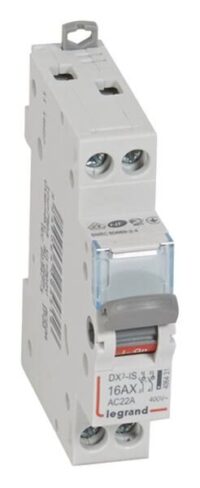 Legrand 406431 DX3 Lasttrennschalter 2-polig 16A 400VAC Kategorie AC-22A