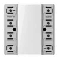 Jung LS 52911 ST KNX Tastsensor-Modul Universal 1-fach F50 Serie LS