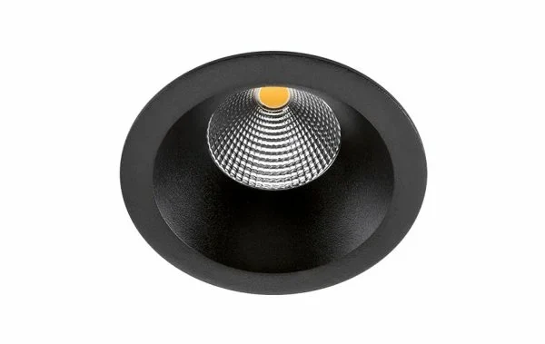SG Leuchten SG LEUCHTEN LED-Einbaustrahler 9W Konverter JUNISTAR 903313 dimmbar 1LED schwarz 3000K weiß schwarz