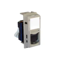 BTicino KM4279C6 LivingNow 1M Datendose Kategorie5e ungeschirmt Sand