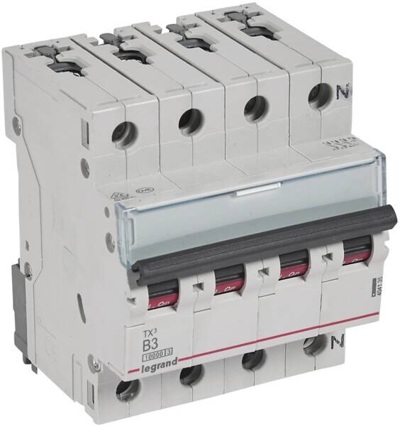Legrand Legrand 404135 TX3 LS-Schalter B 3A 3-polig+N 10kA 400VAC 4TE