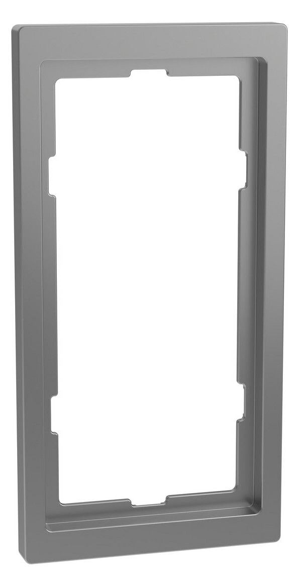 Merten Mert MEG 4025-6536 D-Life Rahmen 2-fach für Rasiersteckdose Edelstahl