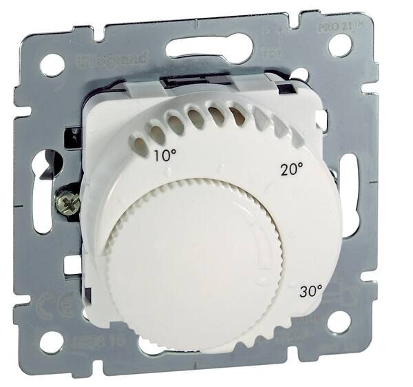 Legrand Legrand 775815 Einsatz Raumthermostat Wechselkontakt ultraweiß/EW WK