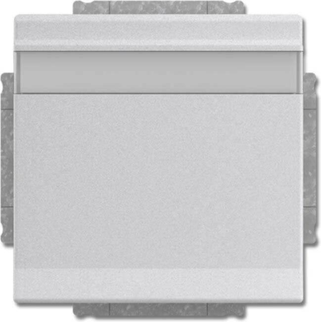Busch-Jaeger Busch-Jaeger SCHUKO Steckdosen-Einsatz Aluminium-Silber 20 EUKNB-83