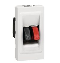 Legrand 078750 Lautsprecherdose 1-fach 1-modulig Mosaic ultaweiß
