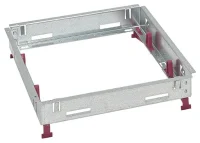 Bild vom Produkt: Legrand 088041 Geräterahmen Teppichrand leer f.Gerätebecher 16/24Module