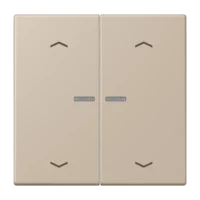Jung LC102KO5P243 Wippe mit Lichtleiter und Pfeilsymbolen