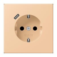 Jung LC1520-18C237 SCHUKO-Steckdose mit USB Typ C LC32122