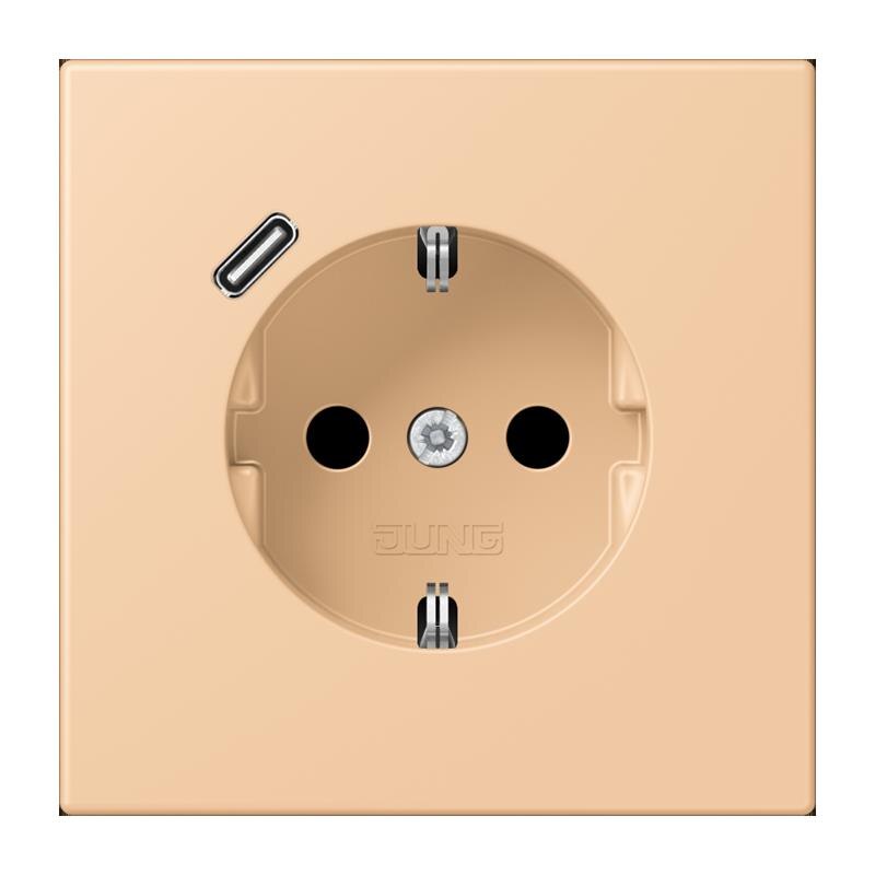Jung Jung LC1520-18C237 SCHUKO-Steckdose mit USB Typ C LC32122