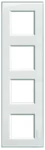 BTicino LNA4802M4KA LivingLight Abdeckrahmen 4-fach 2+2+2+2M Aquamarin