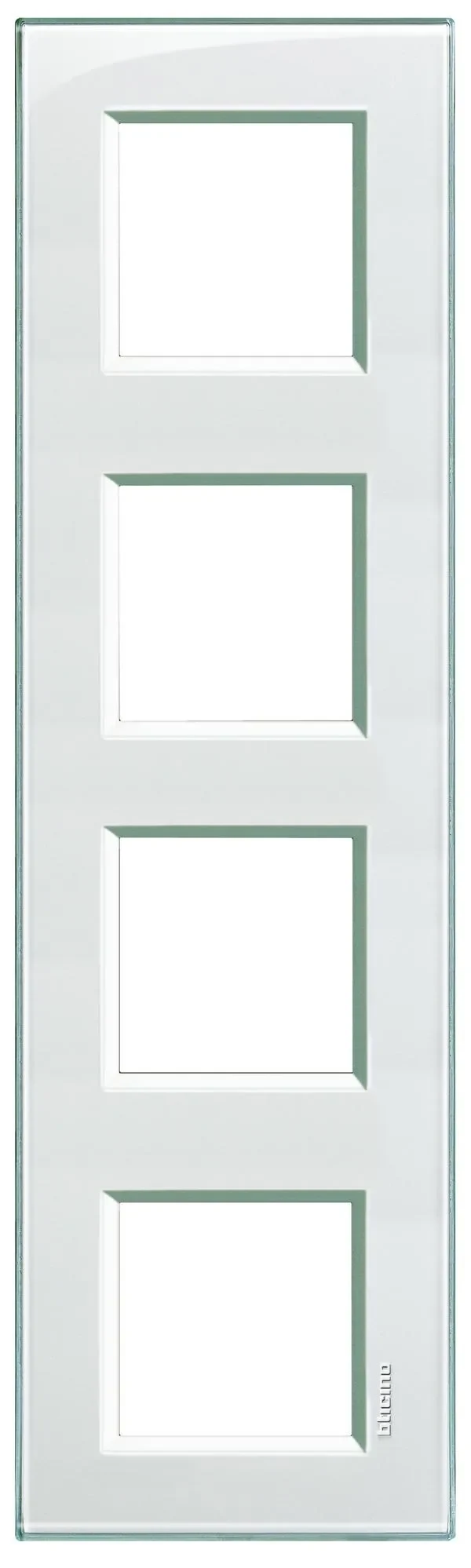 BTicino LNA4802M4KA LivingLight Abdeckrahmen 4-fach 2+2+2+2M Aquamarin