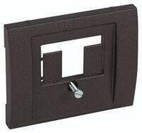 Legrand 771247 Abdeckung TDo Telefondose Galea dark bronze