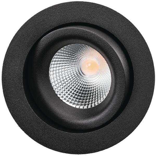 SG LEUCHTEN LED-Einbaustrahler 7W Konverter Junistar Lux Blade 902625 dimmbar 1LED schwarz