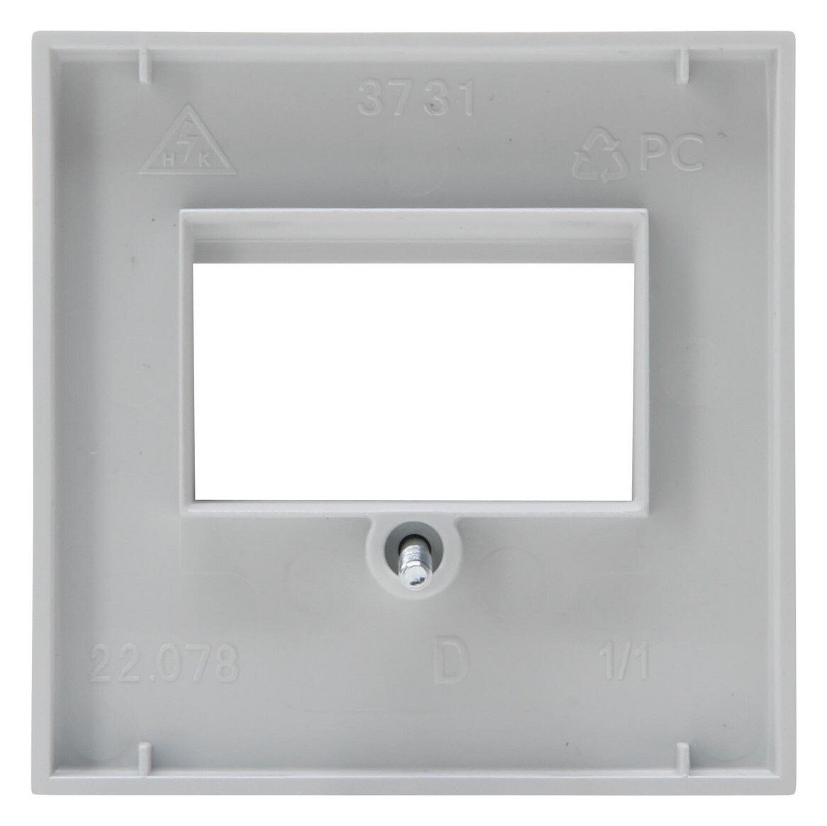 Kopp Kopp 373134009 HK07-TAE Abdeckung Farbe: grau matt