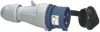 Legrand 555124 CEE-Stecker P17 Tempra Pro 3-polig 16A 230VAC blau IP44
