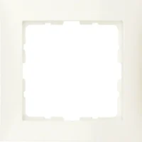 Berker Rahmen 1-fach weiß/gl 10118982