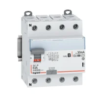 Legrand 411967 DX3 Fi-Schalter 63A 4-polig 30mA Typ B 400VAC N-links 4TE
