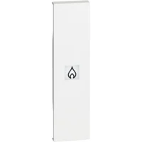 BTicino KW01PN LivingNow 1M Tasten- abdeckung mit Symbol Heizung White