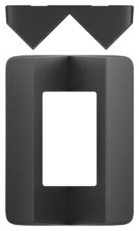 Theben Eckmontagewinkel schwarz EckwinkeltheLuxaP BK
