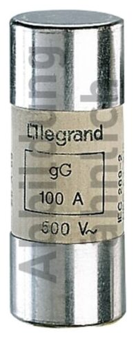 Legrand 015350 Zylindersicherung gG 50A 22x58 trägflink 500VAC 100kA ohne Schlagb.