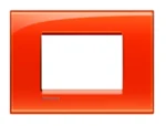 BTicino LNA4803OD LivingLight Abdeck- rahmen für Kompaktinstallation 3M Orange