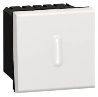 Legrand 078420 Zeitschalter 2-modulig Mosaic ultaweiß
