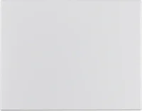 Berker Wippe aluminium 14057003
