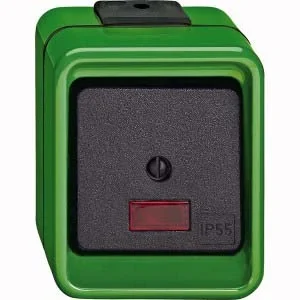 Merten Merten Wipp-Kontrollschalter gn Wechsel 16AX 250V 372677