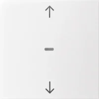 Berker Abdeckung Tastsensor-Modul 1-fach polarweiß matt 80961299