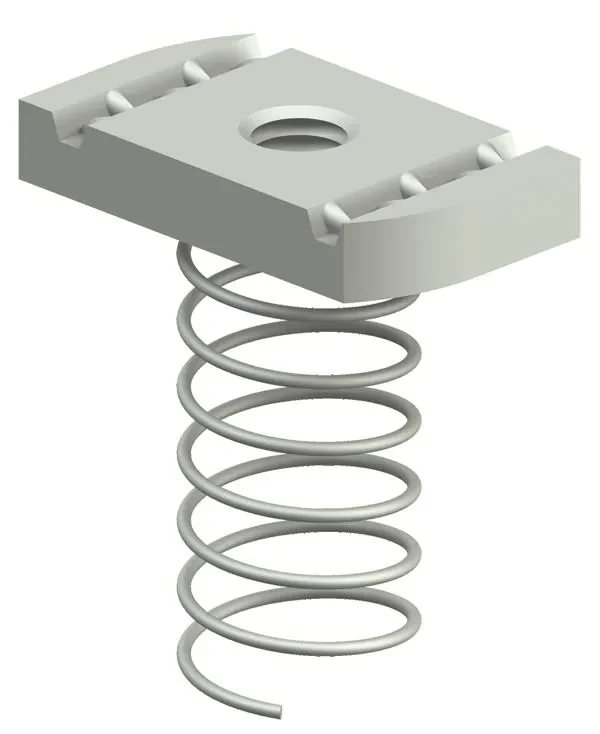 Legrand Legrand CM801931 Federmutter EZ mit langer Feder f.41x41 12mm elektrolytisch verz.