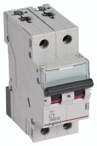 Legrand 403520 TX3 LS-Schalter C 1A 2-polig 6kA 400VAC 2TE