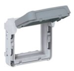 Legrand 069579 Adapter FR-Aufputz Mosaic grau